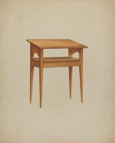 Mesa de comedor Shaker, c. 1937 de Winslow Rich