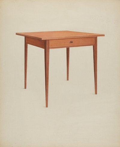 Mesa Shaker, c. 1937 de Winslow Rich