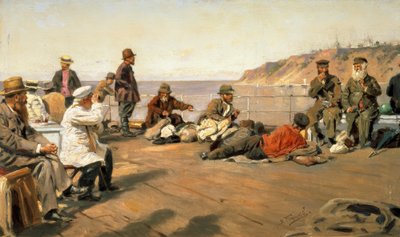 En cubierta de Wladimir Jegorowitsch Makowski