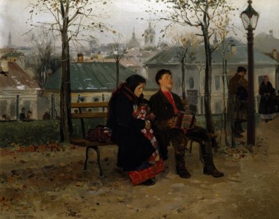En el bulevar de Wladimir Jegorowitsch Makowski