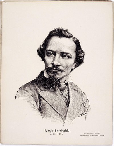 Henryk Siemiradzki 1843-1902, 1917 de Wladyslaw Barwicki