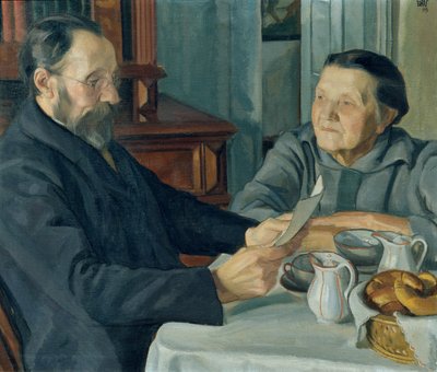 padres del artista de Wojciech Stanislaw Weiss