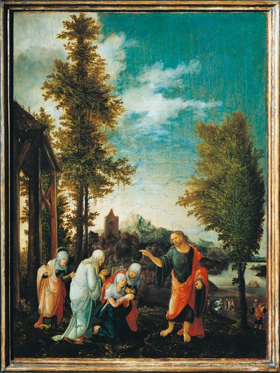Austria, Viena, Cristo despidiéndose de María de Wolf Huber
