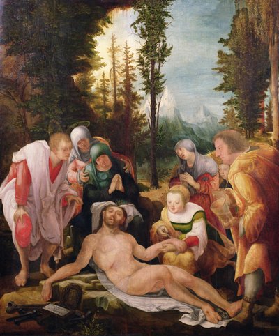 El Lamento, 1524 de Wolf Huber