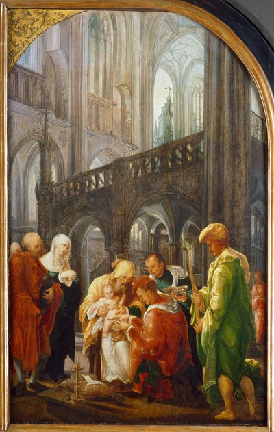 La circuncisión de Cristo, 1521 de Wolf Huber