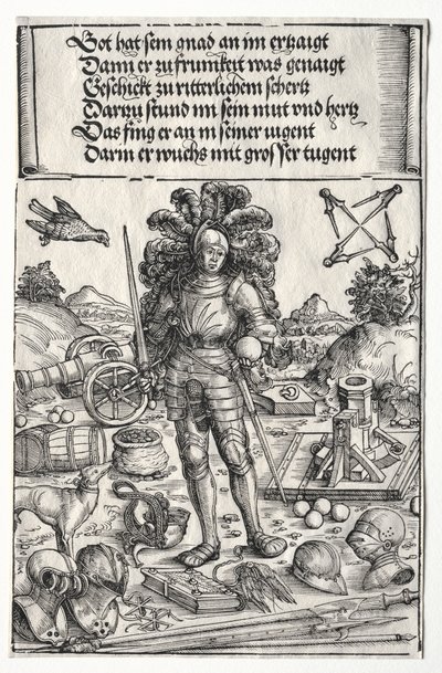 El Arco Triunfal de Maximiliano I: Emperador Maximiliano como Patrón de Mejoras en Artillería y Armadura de Wolf Traut