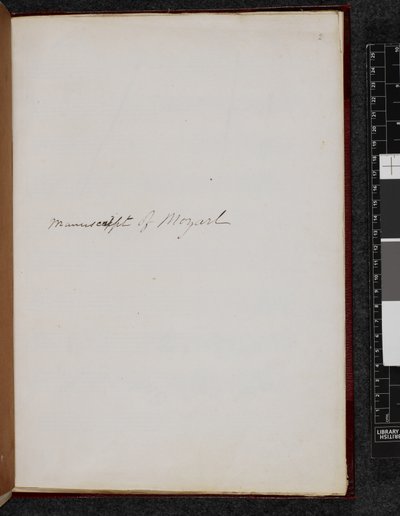 Adagio y fuga en do menor, K. 546, Add. 28996 de Wolfgang Amadeus Mozart