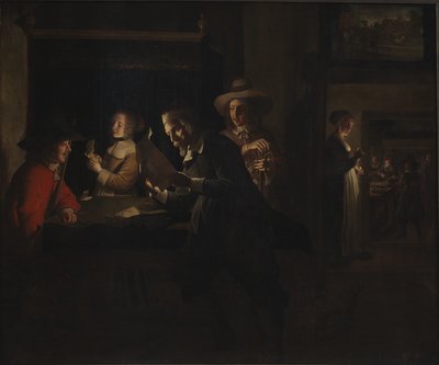 Interior al atardecer de Wolfgang Heimbach