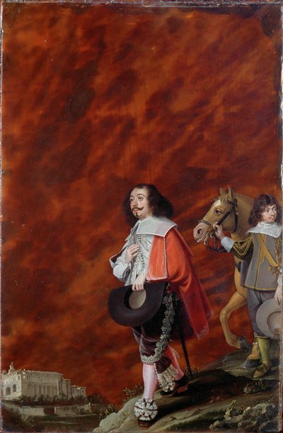 Retrato de un caballero en Italia ... de Wolfgang Heimbach