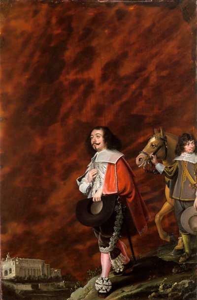 Retrato de un caballero en Italia, 1630 de Wolfgang Heimbach