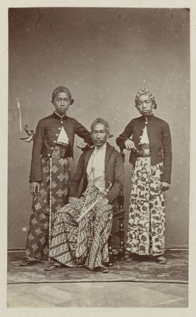 Tres hombres de Woodbury and Page
