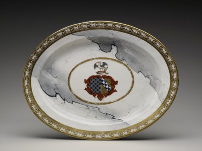 Plato de Worcester Porcelain Manufactory