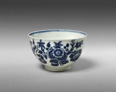 Tazón de té, c. 1770-1783 de Worcester Porcelain Manufactory