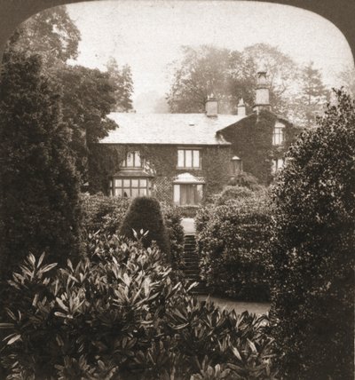 Rydal Mount, hogar de William Wordsworth, Distrito de los Lagos, Inglaterra, 1903 de Works and Sun Sculpture Studios