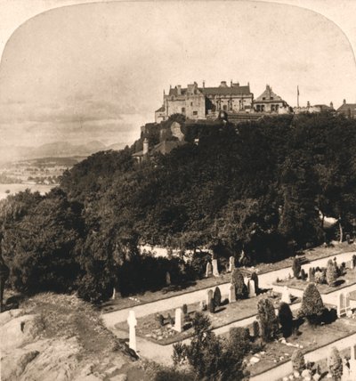 Castillo de Stirling, Escocia, 1900 de Works and Sun Sculpture Studios