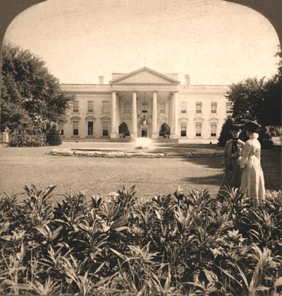 La Casa Blanca, Washington D.C, 1908 de Works and Sun Sculpture Studios