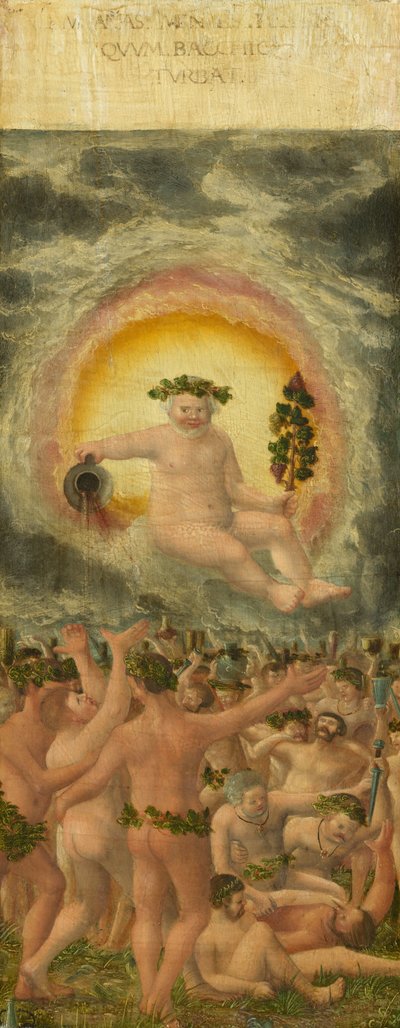 La regla de Baco [panel izquierdo] de Workshop of Albrecht Altdorfer