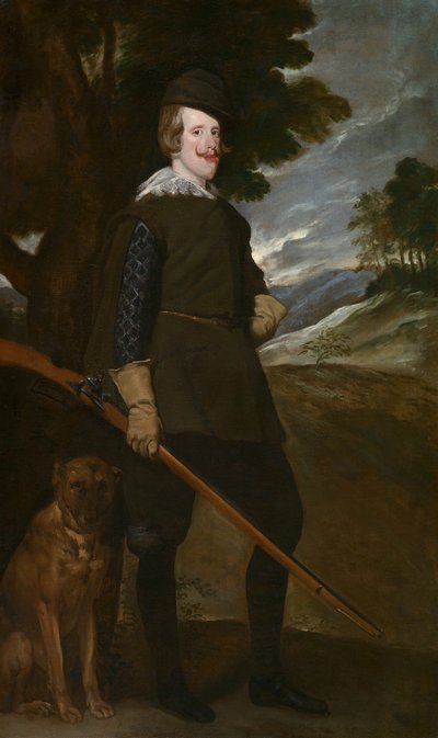 Retrato de Felipe IV, c. 1632 de Workshop of Diego Velazquez