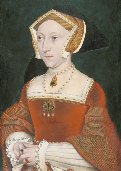 Retrato de Jane Seymour (1509-1537) de Workshop of Hans Holbein the Younger