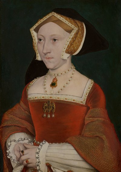 Retrato de Jane Seymour (1509-1537) de Workshop of Hans Holbein the Younger