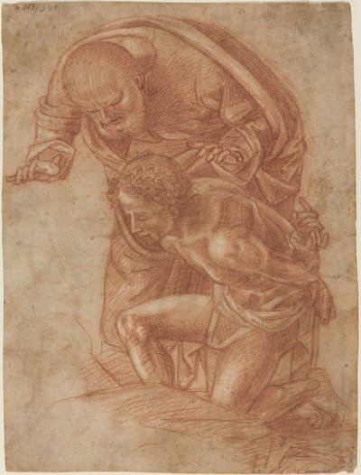 El sacrificio de Isaac de Workshop of Luca Signorelli