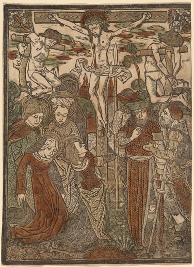 La Crucifixión de Workshop of Master of Jesus in Bethany