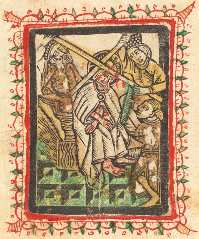 Cristo Coronado de Espinas de Workshop of Master of the Aachen Madonna