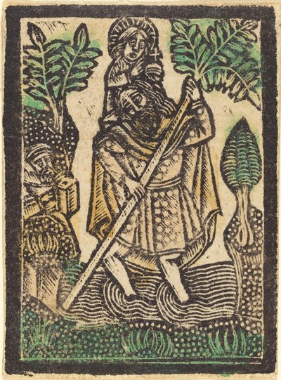 San Cristóbal de Workshop of Master of the Aachen Madonna