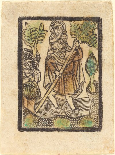 San Cristóbal de Workshop of Master of the Aachen Madonna