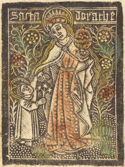 Santa Dorotea de Workshop of Master of the Aachen Madonna