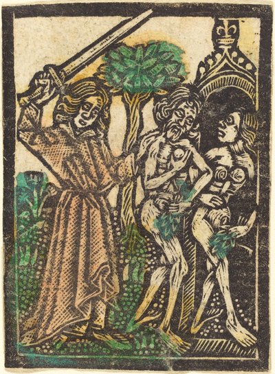 La Expulsión del Jardín del Edén de Workshop of Master of the Aachen Madonna