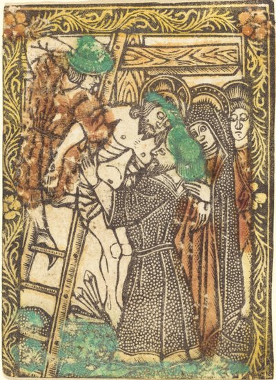 El Descendimiento de la Cruz de Workshop of Master of the Borders with