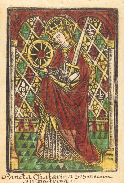 Santa Catalina de Workshop of Master of the Protective Saints of Cologne