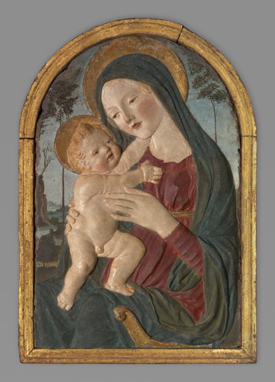 Virgen con el Niño de Workshop of Neroccio de