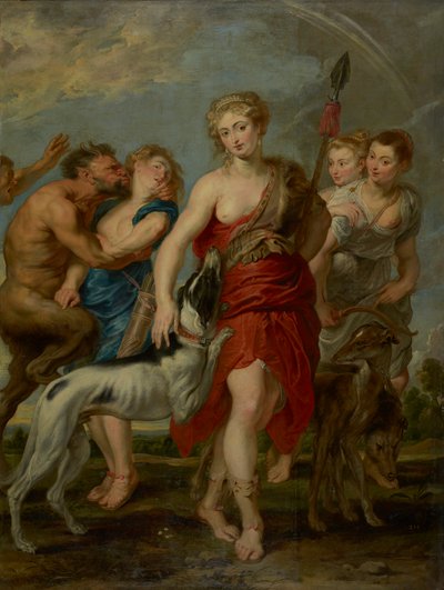 Diana y sus ninfas a la caza de Workshop of Peter Paul Rubens