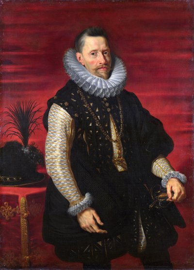 Retrato del archiduque Alberto de Austria (1559 - 1621) de Workshop of Peter Paul Rubens