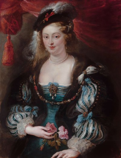 Retrato de una mujer joven.
Título(s) alternativo(s):  

Retrato de Hélène Fourment[1]. de Workshop of Peter Paul Rubens