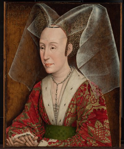 Retrato de Isabel de Portugal de Workshop of Rogier van der Weyden