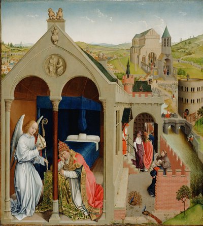 El sueño del Papa Sergio de Workshop of Rogier van der Weyden