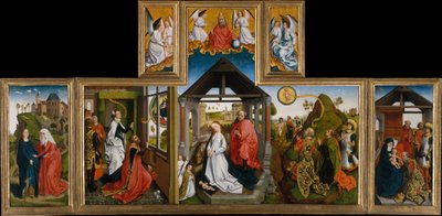 La Natividad de Workshop of Rogier van der Weyden