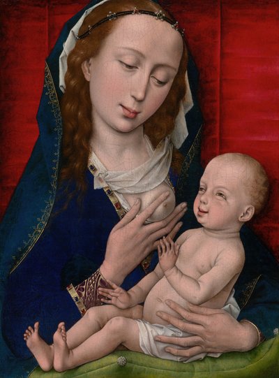 Virgen y Niño, 1460-1465 de Workshop of Rogier van der Weyden