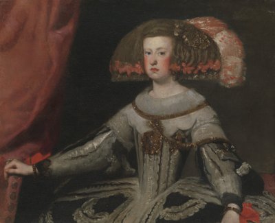 Mariana de Austria 1634-1696, Reina de España de Workshop of Velázquez