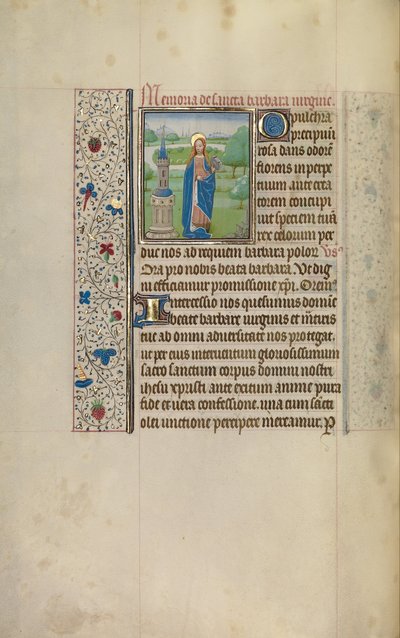 Santa Bárbara de Workshop of Willem Vrelant