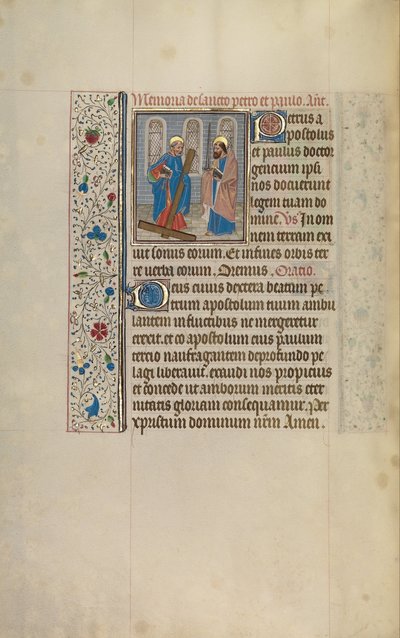 San Pedro y San Pablo de Workshop of Willem Vrelant