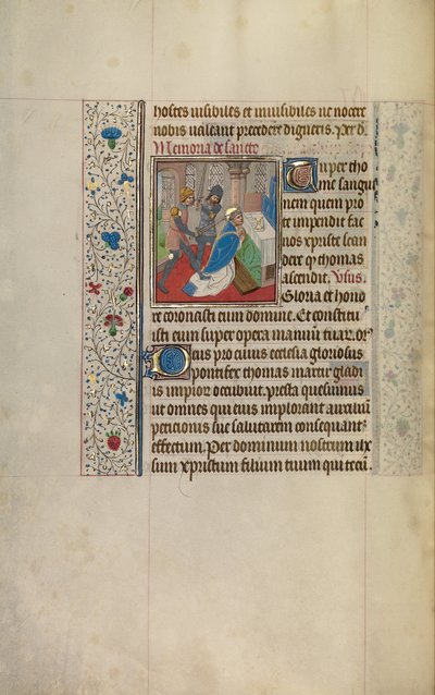 El Martirio de San Tomás Becket de Workshop of Willem Vrelant