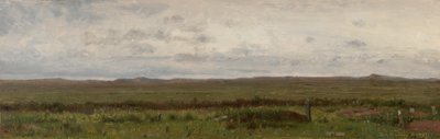 Tumbas de viajeros, Fort Kearny, Nebraska de Worthington Whittredge