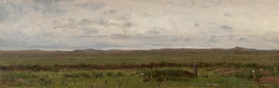 Tumbas de Viajeros, Fuerte Kearny, Nebraska, 1866 de Worthington Whittredge
