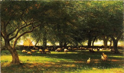 Mediodía en el huerto de Worthington Whittredge