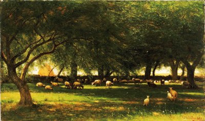 Mediodía en el huerto de Worthington Whittredge