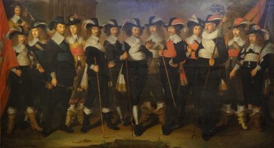 Oficiales y Guardias de la Compañía del Coronel Herman Herbertsz. de Wouter Crabeth II
